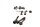 Kit di viti e staffe per il montaggio dellalternatore BMW R 1150 GS R21 0415 99-04