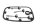 Schroefset en pakkingset voor de linker kleppendeksel BMW R 1200 C 259C 0424 K30 97-05