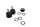 Styrviktssats, dämparskruvar för styränden BMW K 1300 R K43 0518 09-15