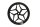 Voorwielvelg gegoten wiel 17xMT3.50 voor 6 BMW R 1200 GS K25 0307 R12 04-07