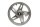Front wheel rim 15 inch cast wheel silver front BMW R 1200 CL 0442 K30 259C 03-05