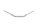 Guidon en tube daluminium de 22 mm, courbé, moleté BMW R 1200 GS K25 0307 R12 04-07