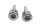 Kraftstofftankaufnahme Kraftstofftankhalter Set BMW K 1200 S K40 K12S 0581 05-08
