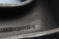 Jante de roue arrière 18 pouces à 3 rayons avec support de valve BMW K 1100 RS K589 0522 92-96