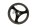 Jante de roue arrière 18 pouces à 3 rayons avec support de valve BMW K 1100 RS K589 0522 92-96