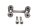 Ohjaustangon korotussillan ohjaustangon kiinnitys Ducati Multistrada 1000 DS A1 03-06