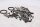 Mounting screws, seals, bracket set, engine BMW R 1100 RT 259 0413 96-01