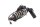 Amortiguador trasero hidráulico electrónico ESA BMW K 1200 S K40 K12S 0581 05-08