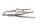 Montaje del bastidor trasero, bastidor superior trasero del chasis BMW K 1200 S K40 K12S 0581 05-08