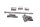 Juego de tornillos de montaje del motor, espaciadores BMW K 1200 S K40 K12S 0581 05-08