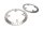 Disques de frein avant percés, paire, épaisseur 4,1 mm Honda XRV 750 Africa Twin RD04 90-92