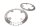 Disques de frein avant percés, paire, épaisseur 4,1 mm Honda XRV 750 Africa Twin RD04 90-92
