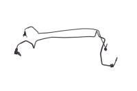 ABS Leitung Bremsleitung Vorderachse Hydraulik BMW K 1200...