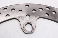 Front drilled brake disc, 4mm brake ring Ducati Multistrada 1000 DS A1 03-06