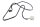 Interruptor de embrague, cable, línea BMW K 1200 RS K589 0544 97-00