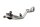 Levier de frein arrière, conception robuste à denture, levier de pied enduro BMW R 1100 GS 259 0409 93-99