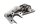 Fotstödsfäste, bärplatta, fram höger, fäste BMW R 1100 GS 259 0409 93-99