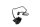 Interruptor del manillar derecho: arranque, intermitentes, claxon BMW R 1100 GS 259 0409 93-99
