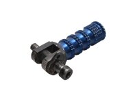 Rear footrest, left/right, blue, foldable Suzuki GSF 1200...
