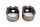 Exhaust manifold clamp set, exhaust pipe connection clamps BMW R 80 247 84-93