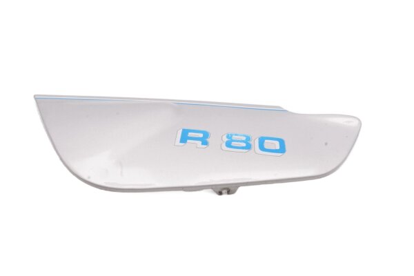 Right side panel, silver/blue decorative stripe BMW R 80 247 84-93