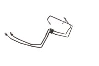 ABS line, front brake hydraulic line BMW K 1200 RS K589...