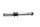 Front wheel axle, front wheel axle, axle bearing guide BMW R 80 247 84-93