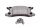 Handlebar clamp, fork bridge, fork mount cover with screws BMW R 80 247 84-93