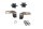 Zekeringhouder, rubberen buffer, batterij BMW R 80 247 84-93