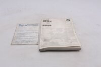 Service booklet Europe Workshop manual Battery instructions BMW R 80 247 84-93