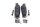 Poggiapiedi per passeggeri posteriori sinistro e destro con cuscinetto in gomma BMW K 1200 RS K589 0544 97-00