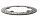 Bremseskive forreste venstre, boret, 4,8 mm BMW R 1100 GS 259 0409 93-99