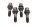 Rear wheel hub screw set, chainring carrier mounting BMW R 80 247 84-93