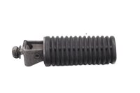 Rear left passenger footrest, ribbed rubber pad holder BMW R 80 247 84-93