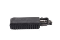 Rear left passenger footrest, ribbed rubber pad holder BMW R 80 247 84-93