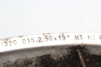 Etupyörän vanne, pinnavanne, napa 2.50x19 edessä BMW R 1100 GS 259 0409 93-99