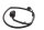 Interruptor del cable del sensor del interruptor de la pata de cabra BMW K 1200 RS K589 0544 97-00
