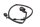 Interruptor del cable del sensor del interruptor de la pata de cabra BMW K 1200 RS K589 0544 97-00