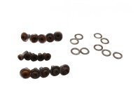 Jarrulevyt, ruuvisarja, kuusikulmainen, edessä ja takana BMW R 1100 GS 259 0409 93-99