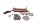 Kit de cadena de distribución, tensor de cadena de distribución, guía BMW K 1200 RS K589 0544 97-00