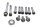 Motorschrauben Sechskant Satz Befestigungsgarnitur BMW K 1200 RS K589 0544 97-00