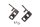 Seat bracket retaining bracket left right locking mechanism BMW R 80 247 84-93