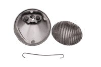 Oil pan strainer cover, intake manifold screw connection,...