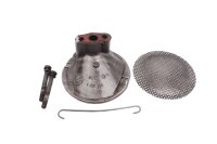 Oil pan strainer cover, intake manifold screw connection,...