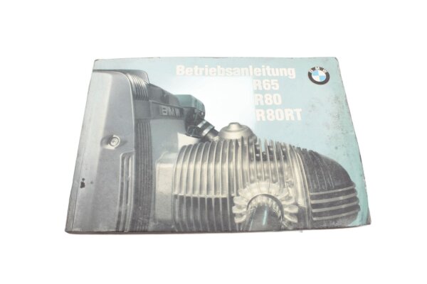 Instructions dutilisation, manuel du conducteur, instructions dentretien BMW R 80 247 84-93