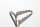 Leva del freno posteriore, leva del freno a pedale, molla BMW R 1150 GS R21 0415 99-04