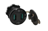 USB-latauspistorasian sulakerasia tuplalla Suzuki GSF 1200 S Bandit WVA9/S 01-05