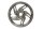 Hinterradfelge Alufelge 5-Speichen rundumventil BMW R 1200 GS K25 0307 R12 04-07