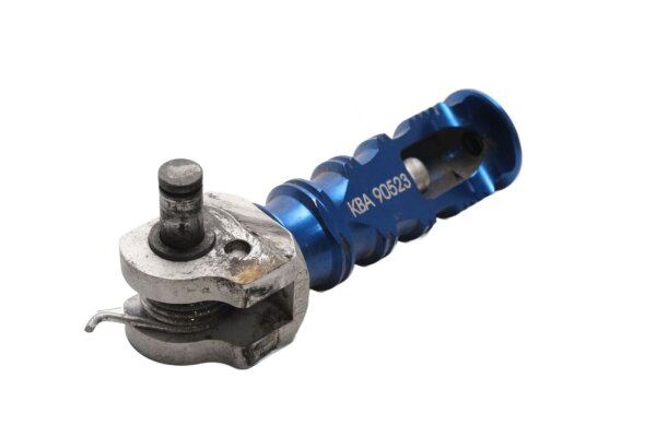 Front right footrest, non-slip, blue Suzuki GSF 1200 S Bandit WVA9/S 01-05