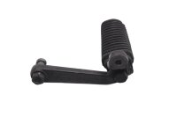 Front left footrest assembly, rider mount, rubber holder...